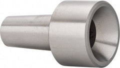 Riten - 5MT Taper, 3/4 to 1-1/2" Point Diam, Hardened Tool Steel Lathe Female Point - 1-1/4" OAL - Exact Tool & Supply