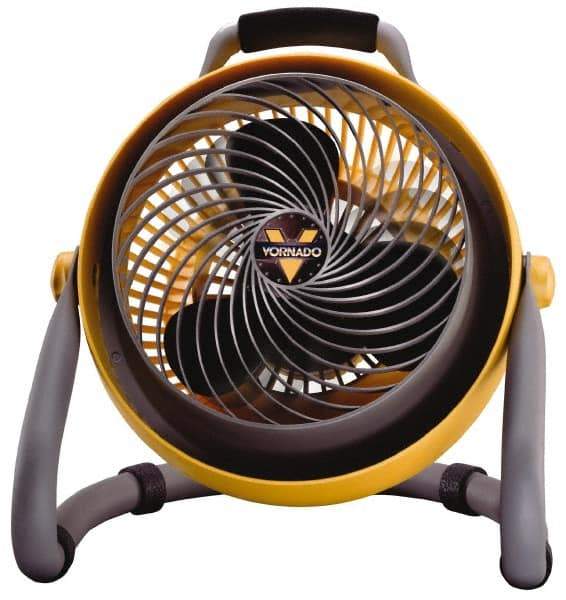 VORNADO - 5-1/8" Blade, 710 Max CFM, Wall Mounting Circulation Fan - 0.7 Amps, 120 Volts, 3 Speed - Exact Tool & Supply