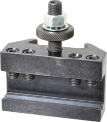 Dorian Tool - Series AXA, #2 Boring, Turning & Facing Tool Post Holder - 300mm & Under Lathe Swing, 1.74" OAH x 2-3/4" OAL, 3/4" Max Tool Cutting Size, 36.12mm Centerline Height - Exact Tool & Supply