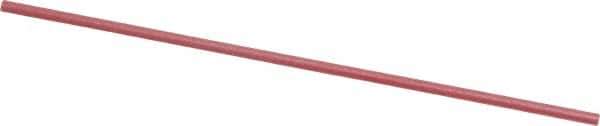 Value Collection - Round, Synthetic Ruby, Midget Finishing Stick - 50mm Long x 1mm Wide, Fine Grade - Exact Tool & Supply