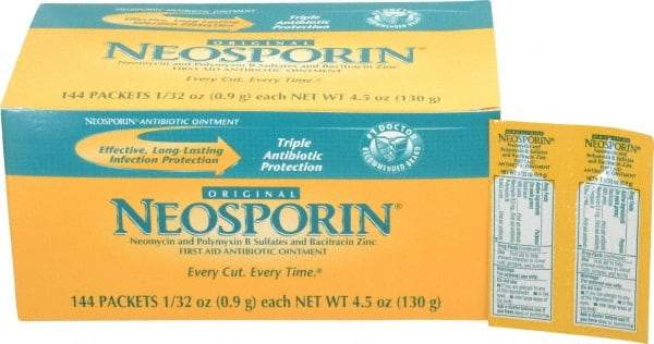 Johnson & Johnson - 1/32 oz Wound Care Ointment - Comes in Packet, Antibiotic Ointment - Exact Tool & Supply