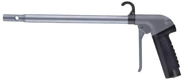 Guardair - 120 Max psi Maximum Power Venturi Nozzle Pistol Grip Blow Gun - 3/8 NPT, 60" Tube Length, Aluminum - Exact Tool & Supply