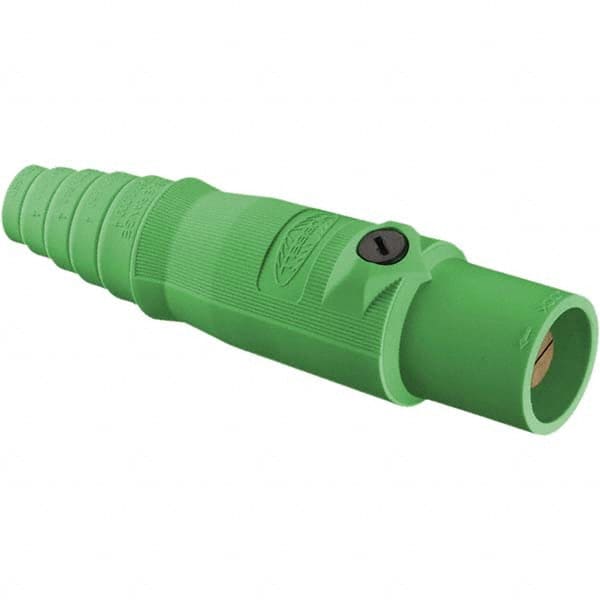 Hubbell Wiring Device-Kellems - Single Pole Plugs & Connectors Connector Type: Male End Style: Male - Exact Tool & Supply