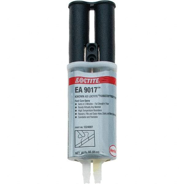 Loctite - 10 oz Syringe Two Part Epoxy - 1 min Working Time - Exact Tool & Supply