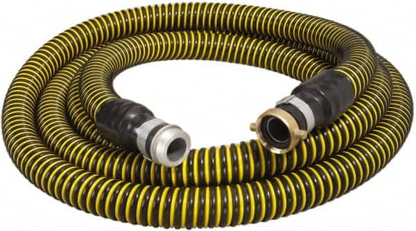 Alliance Hose & Rubber - -40 to 140°F, 2" Inside x 2.76" Outside Diam, Polyethylene Liquid Suction & Discharge Hose - Exact Tool & Supply