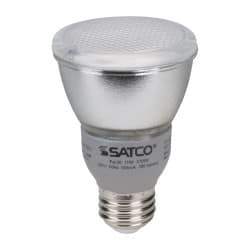 Value Collection - 11 Watt Fluorescent Flood/Spot Medium Screw Lamp - 2,700°K Color Temp, 380 Lumens, PAR20, 10,000 hr Avg Life - Exact Tool & Supply