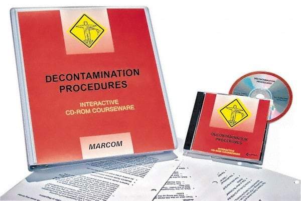 Marcom - Decontamination Procedures, Multimedia Training Kit - 45 min Run Time CD-ROM, English & Spanish - Exact Tool & Supply