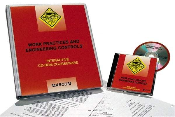 Marcom - Work Practices & Engineering Controls, Multimedia Training Kit - 45 min Run Time CD-ROM, English & Spanish - Exact Tool & Supply