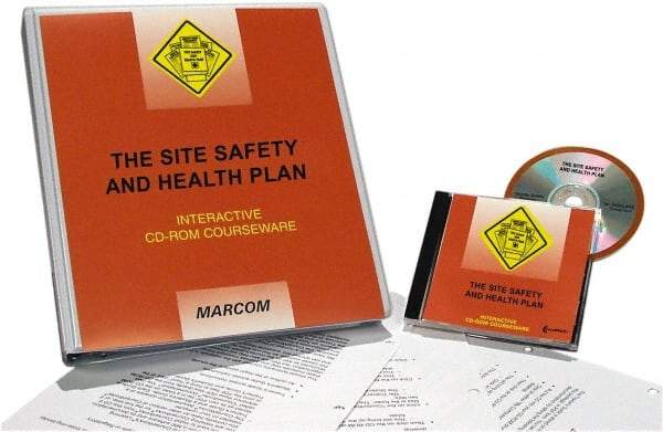 Marcom - The Site Safety & Health Plan, Multimedia Training Kit - 45 min Run Time CD-ROM, English & Spanish - Exact Tool & Supply