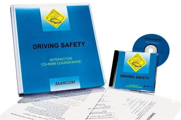 Marcom - Driving Safety, Multimedia Training Kit - 45 min Run Time CD-ROM, English & Spanish - Exact Tool & Supply