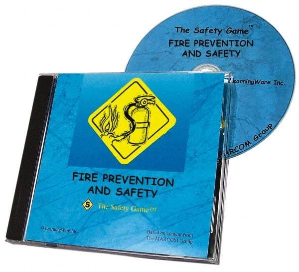 Marcom - Fire Prevention & Safety, Multimedia Training Kit - Computer Game, English - Exact Tool & Supply