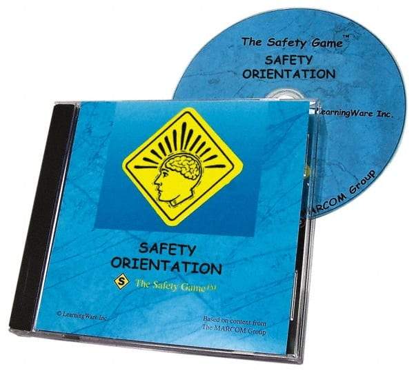 Marcom - Safety Orientation, Multimedia Training Kit - Computer Game, English - Exact Tool & Supply