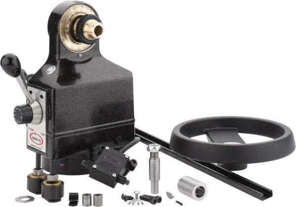 Servo - 140 Inch Max Peak Torque Per Pound, Knee Feed - 12 Inch Max Feed Rate Per Minute, 35 Inch Traversing Speed Per Minute - Exact Tool & Supply