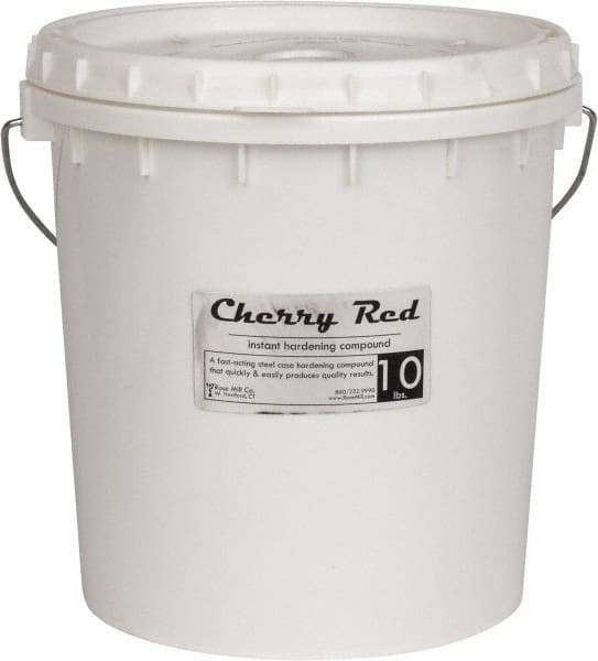 Made in USA - Steel Surface Hardening Compound - 10 Lb. Resealable Pail - Exact Tool & Supply