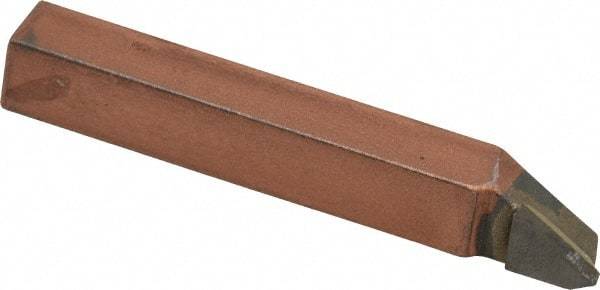 Made in USA - 5/16 x 5/16" Shank, Offset Threading Single Point Tool Bit - EL-5, Grade C5 - Exact Tool & Supply