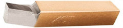 Made in USA - 7/16 x 7/16" Shank, Lead Angle Turning Single Point Tool Bit - BR-7, Grade C5 - Exact Tool & Supply