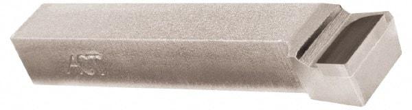 Made in USA - 5/8 x 5/8" Shank, Offset End Cutting Single Point Tool Bit - FL-10, Grade C2 - Exact Tool & Supply