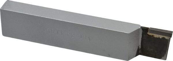 Made in USA - 1 x 1/2" Shank, Cutoff & Grooving Single Point Tool Bit - CT-111, Grade C2 - Exact Tool & Supply