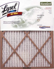 PrecisionAire - 14" Noml Height x 24" Noml Width x 1" Noml Depth, 30% Capture Efficiency, Wire-Backed Pleated Air Filter - Cotton Blend, For Any Unit - Exact Tool & Supply