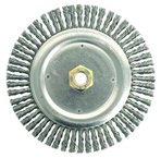 7 x 5/8-11" - .020 Wire Size - Steel Dually Weld Cleaning Brush - Exact Tool & Supply