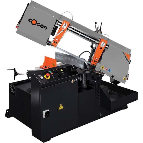 Cosen - Horizontal Bandsaws Machine Style: Semi-Automatic Drive Type: Step Pulley - Exact Tool & Supply