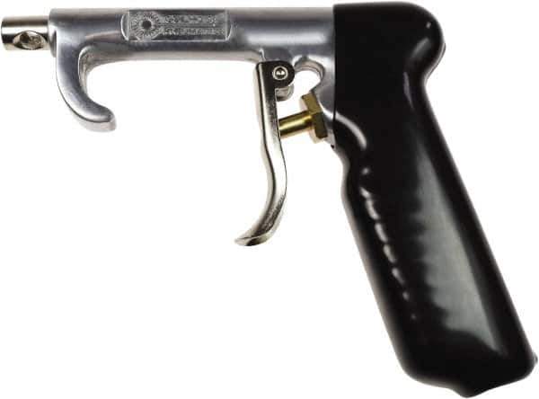 Coilhose Pneumatics - Standard Safety Pistol Grip Blow Gun - 1/4 NPT, 5" Tube Length, Aluminum - Exact Tool & Supply