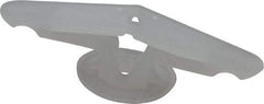 Toggler - #8 to 12 Screw, 5/16" Diam, 1" Long, 1/8 to 1/4" Thick, Plastic Toggle Drywall & Hollow Wall Anchor - 5/16" Drill, Plastic, Use in Hollow Door - Exact Tool & Supply