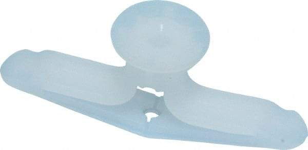Toggler - #6 to 14 Screw, 5/16" Diam, 1-1/4" Long, 3/8 to 1/2" Thick, Plastic Toggle Drywall & Hollow Wall Anchor - 5/16" Drill, Plastic, Use in Drywall - Exact Tool & Supply
