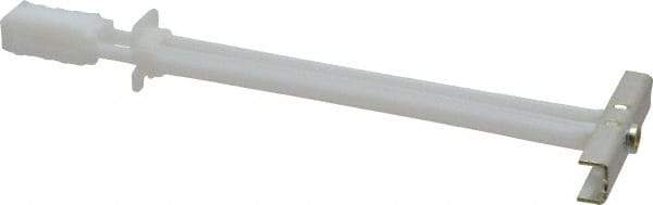 Toggler - 1/4" Screw, 6-1/4" Long, 3/8 to 3-5/8" Thick, Toggle Bolt Drywall & Hollow Wall Anchor - 1/4 - 20" Thread, 1/2" Drill, Zinc Plated, Steel, Grade 1010, Use in Drywall - Exact Tool & Supply