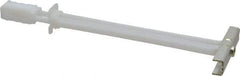 Toggler - 1/4" Screw, 6-1/4" Long, 3/8 to 3-5/8" Thick, Toggle Bolt Drywall & Hollow Wall Anchor - 1/4 - 20" Thread, 1/2" Drill, Zinc Plated, Steel, Grade 1010, Use in Drywall - Exact Tool & Supply