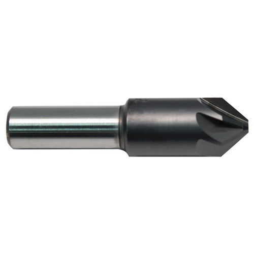 1/4 HSS 6 FL Csink,82 Deg,Blaze Coated Alternate Manufacture # 79078 - Exact Tool & Supply
