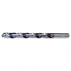 #1 RHS / RHC HSS 118 Degree Radial Point CLE-MAX Jobber Drill - TiCN - Exact Tool & Supply