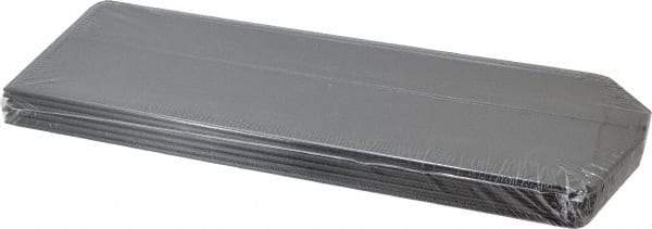 Quantum Storage - 14.8" Wide x 5" High, Black Bin Divider - Use with Quantum Storage Systems - QUS234 - Exact Tool & Supply