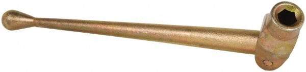 Kurt - 1 Piece Vise Handle - Cast Iron, 7/8" Hex, 16-1/8" Long - Exact Tool & Supply