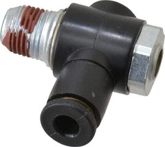 ARO/Ingersoll-Rand - 1/8" Male NPT x 5/32" Female NPT Right Angle Flow Control Valve - Exact Tool & Supply