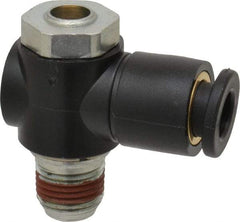 ARO/Ingersoll-Rand - 1/8" Male NPT x 1/4" Female NPT Right Angle Flow Control Valve - Exact Tool & Supply
