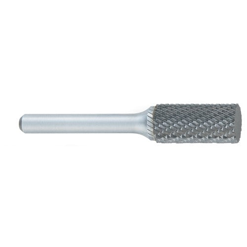 SC-11 -3mm × 12mm LOC × 6mm Shank × 50mm OAL Cylindrical Ball Nose Carbide Medium Tough Cut Burr - Exact Tool & Supply