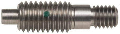 Gibraltar - 1/2-13, 7/8" Thread Length, 1/4" Max Plunger Diam, 2.5 Lb Init to 10 Lb Final End Force, Knob Handle Plunger - Knobless Threaded Stud, 1/4" Length Under Head/Shoulder, 1/4" Plunger Projection - Exact Tool & Supply