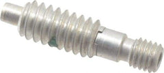 Gibraltar - 1/4-20, 1/2" Thread Length, 1/8" Max Plunger Diam, 1 Lb Init to 5 Lb Final End Force, Knob Handle Plunger - Knobless Threaded Stud, 1/8" Length Under Head/Shoulder, 1/8" Plunger Projection - Exact Tool & Supply