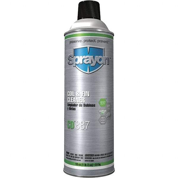Sprayon - HVAC Cleaners & Scale Removers Container Size (oz.): 20 Container Type: Aerosol Can - Exact Tool & Supply