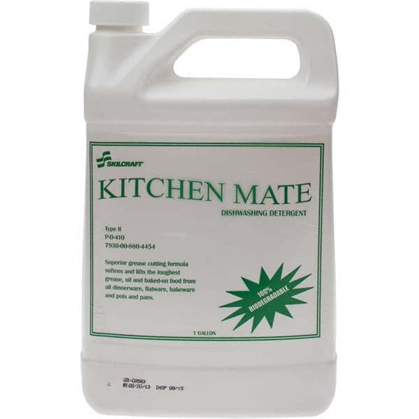 Ability One - Dish Detergent; Type: Detergent ; Form: Liquid ; Container Size: 1 Gal. ; Container Type: Bottle - Exact Tool & Supply
