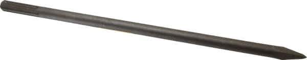 DeWALT - 18" OAL, 3/4" Shank Diam, Moil Point Chisel - SDS Max Drive, SDS Max Shank, Steel - Exact Tool & Supply