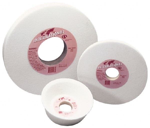 Grier Abrasives - 10" Diam x 3" Hole x 1" Thick, K Hardness, 60 Grit Surface Grinding Wheel - Exact Tool & Supply