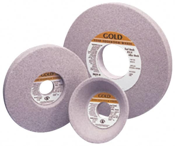 Grier Abrasives - 8" Diam x 1-1/4" Hole x 1" Thick, J Hardness, 60 Grit Surface Grinding Wheel - Exact Tool & Supply