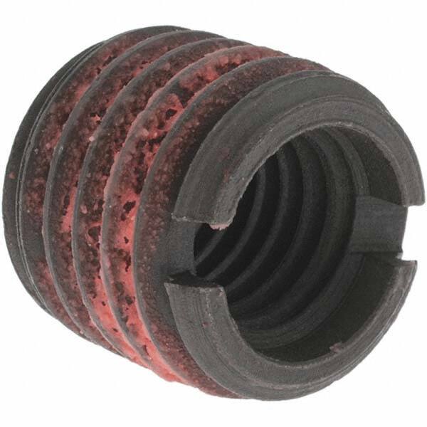Value Collection - 1/2-13 Internal, 3/4-10 External, UNC, 0.656" Insert Length, Thread Locking Repair Inserts - Carbon Steel, Bright Finish, Use Tool 500-7 - Exact Tool & Supply
