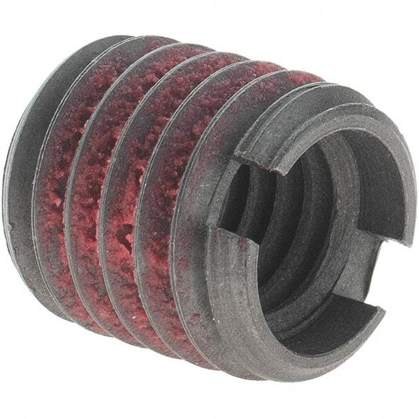 Value Collection - 7/16-14 Internal, 5/8-11 External, UNC, 0.656" Insert Length, Thread Locking Repair Inserts - Carbon Steel, Bright Finish, Use Tool 500-6 - Exact Tool & Supply