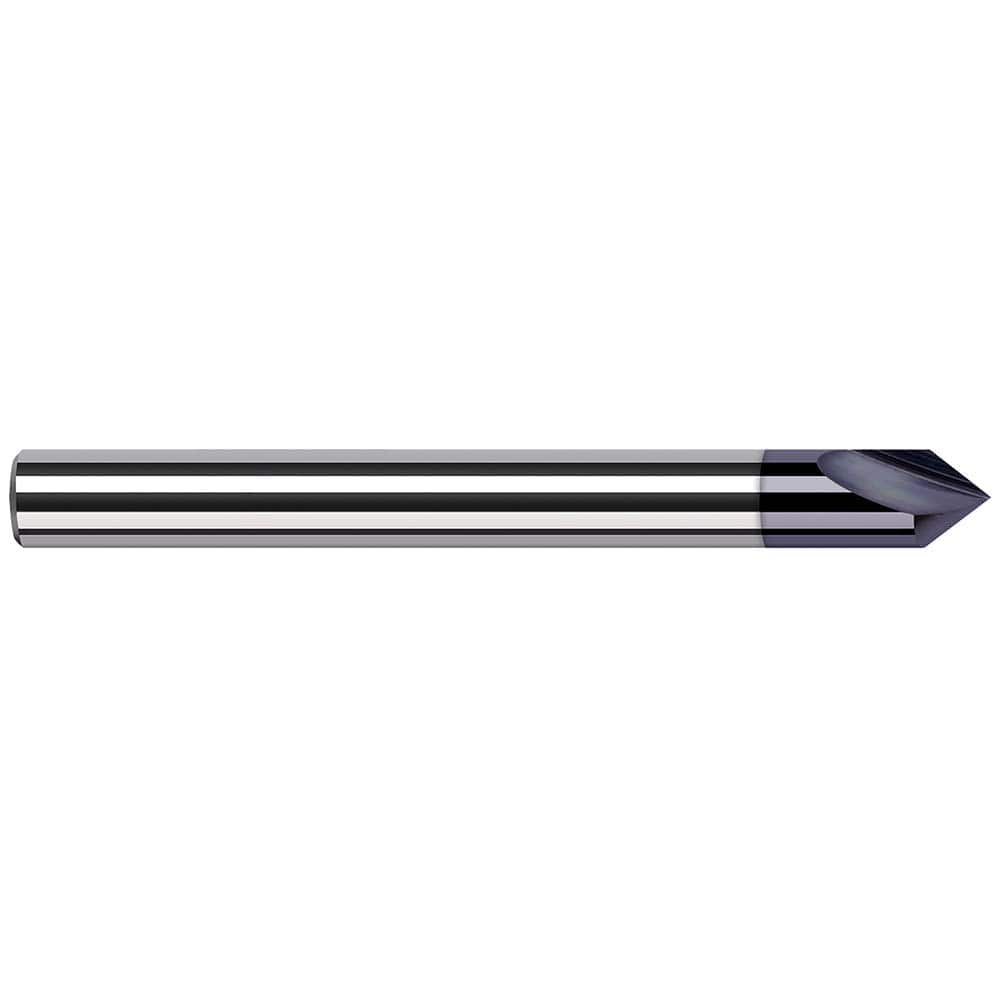 Harvey Tool - 90° 3/16" Diam 2" OAL Pointed Engraving Cutters - Exact Tool & Supply