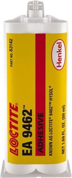 Loctite - 50 mL Cartridge Epoxy - 55 min Working Time - Exact Tool & Supply
