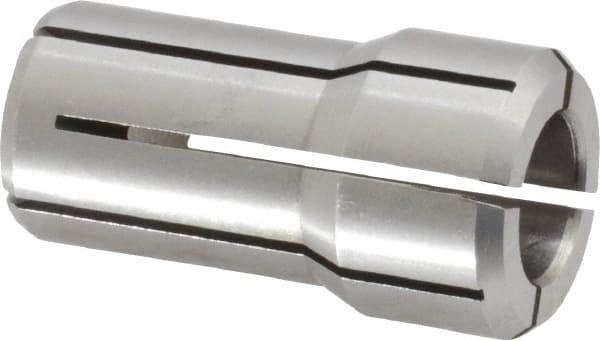 Accupro - 7/16 Inch, Series DA100 Double Angle Collet - 1.441 Inch Overall Length, 0.769 Inch Overall Diameter - Exact Tool & Supply