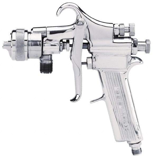 DeVilbiss - Pressure Type Paint Spray Gun for Water Base Zinc - 100 Max CFM - Exact Tool & Supply